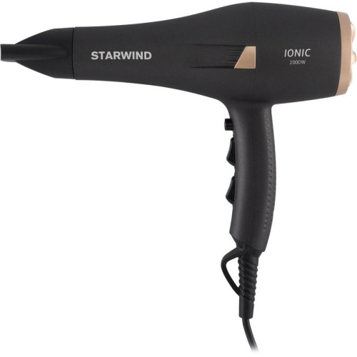 Фен/ Фен Starwind SHD 6077 2000Вт графитовый/золотистый