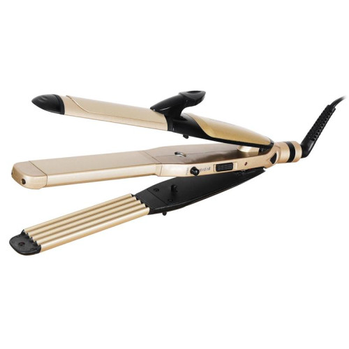 Щипцы/ Щипцы Starwind SHC 7075 55Вт шампань/черный макс.темп.:200С