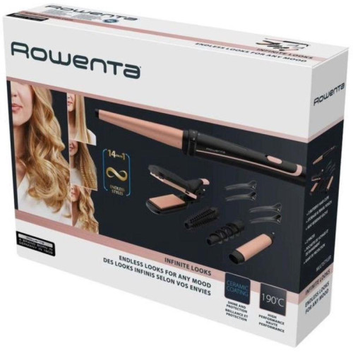 Мульти-Стайлер/ Мульти-Стайлер Rowenta CF4230F0 46Вт розовый/черный макс.темп.:190С покрытие:керамическое (1830008185) Мульти-Стайлер/ Мульти-Стайлер Rowenta CF4230F0 46Вт розовый/черный макс.темп.:190С покрытие:керамическое (1830008185)