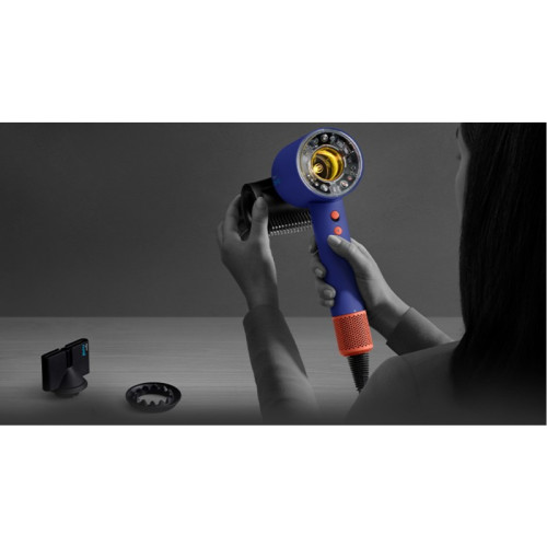 Фен/ Фен Dyson HD16 Supersonic Nural VBTO Vinca blue/Topaz orange