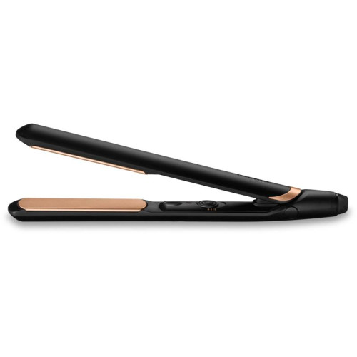 Выпрямитель/ Выпрямитель Babyliss ST598E черный макс.темп.:235С покрытие:кварц-керамическое