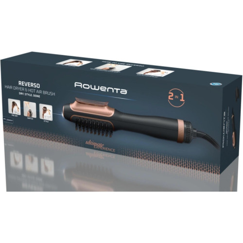 Фен-щетка/ Фен-щетка Rowenta CF9840F0 1200Вт черный/золотистый (1830009168)