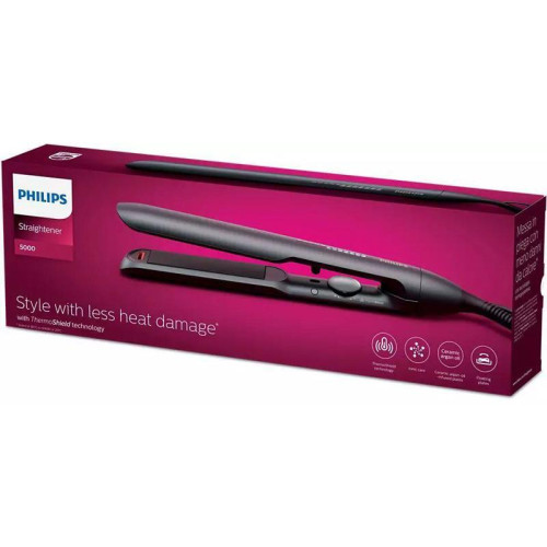 Выпрямитель/ Выпрямитель Philips BHS510/00 черный макс.темп.:230С покрытие:керамическое с арган.маслом