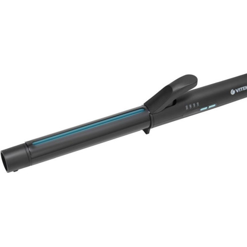 Щипцы/ Щипцы Vitek Aquamarine VT-2313 60Вт черный макс.темп.:200С покрытие:керамическое