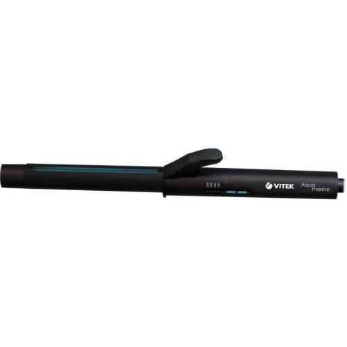 Щипцы/ Щипцы Vitek Aquamarine VT-2313 60Вт черный макс.темп.:200С покрытие:керамическое