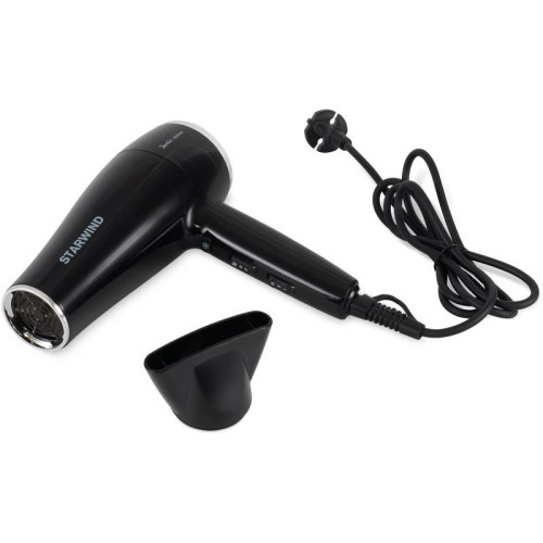 Фен/ Фен Starwind SHD 7080 2000Вт черный/хром
