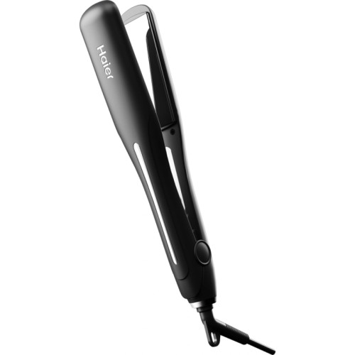 Выпрямитель/ Выпрямитель Haier HHS-618 53Вт черный макс.темп.:220С покрытие:титановое (FZ000TD00RU)