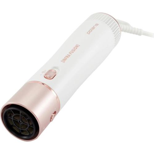 Фен-щетка/ Фен-щетка Polaris PHSB 1214Mi 1200Вт белый/розовое золото (022111)