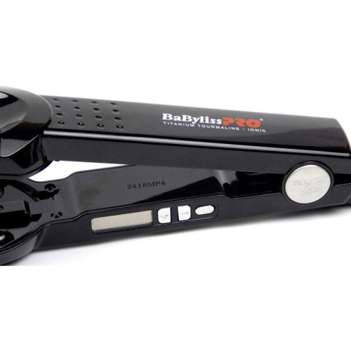 Щипцы/ Щипцы Babyliss Pro BAB2369TTE 79Вт черный макс.темп.:210С покрытие:титаново-турмалиновое