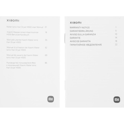 Фен/ Фен Xiaomi H500 1800Вт белый (BHR5851EU)