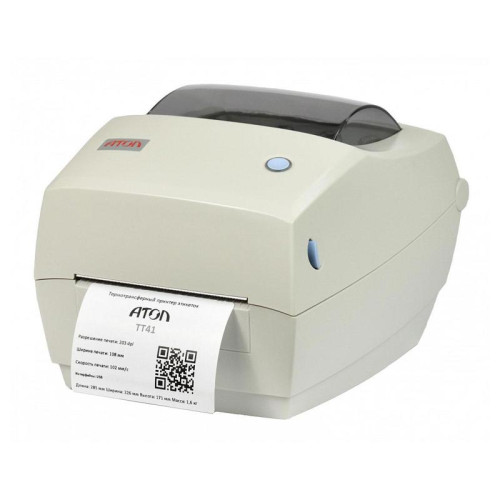 Термопринтер Атол ТТ41 (41429) 203dpi 102мм/с/USB для печати наклеек