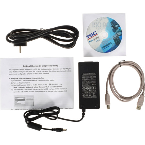 Термопринтер TSC TC200 (99-059A003-6002) 203dpi 152мм/с/USB/RS232/Eth для печати этикеток