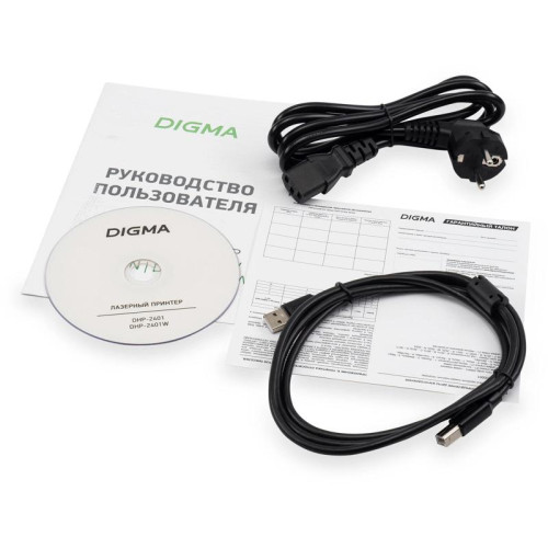 Принтер лазерный Digma DHP-2401 A4