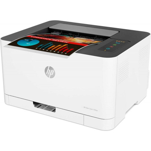 Принтер лазерный HP Color Laser 150nw, цветной, A6, А4 ч/б макс. 18 стр./мин, дуплекс, USB/Wi-Fi/Ethernet (4ZB95A)