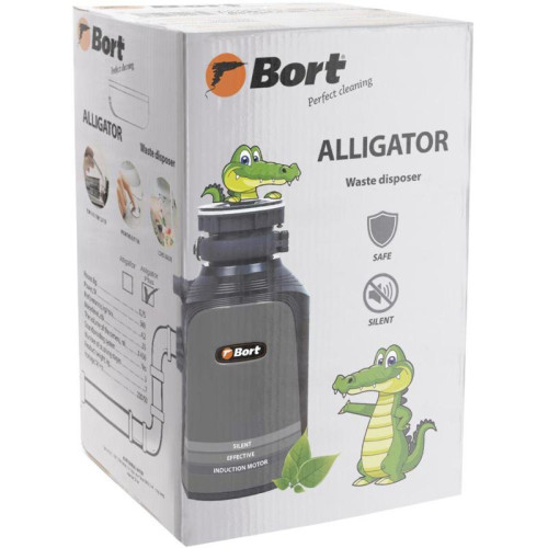 Измельчитель/ Измельчитель Bort Alligator Plus 750Вт черный