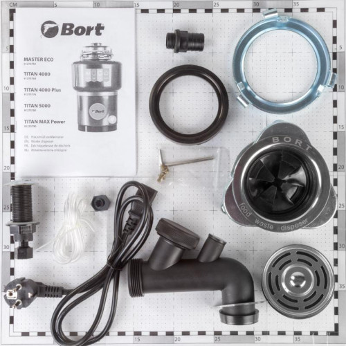 Измельчитель/ Измельчитель Bort Titan 4000 390Вт черный