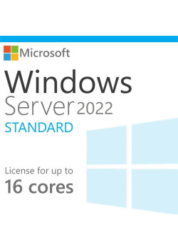 Лицензия на ПО/ Windows Server 2022 Standard 16 CoreLic x32/x64 OnlyDwnLd C2R NR