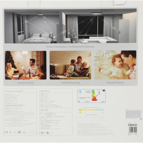 Умный светильник Xiaomi Ceiling Mi Smart LED Ceiling Light потолоч. белый (BHR4118GL)