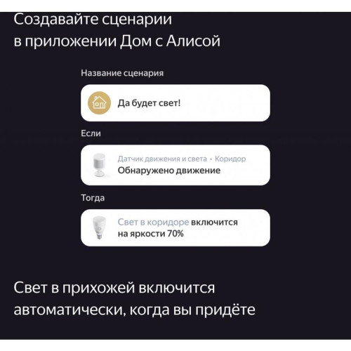 Датчик движ. Yandex YNDX-00522 белый