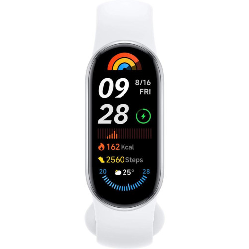 Фитнес-трекер Xiaomi Smart Band 9 AMOLED корп.:серебристый рем.:серебристый (BHR8340GL )