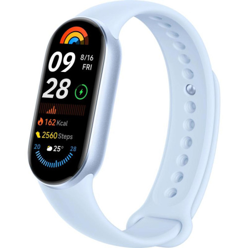Фитнес-трекер Xiaomi Smart Band 9 AMOLED корп.:синий рем.:синий (BHR8346GL )
