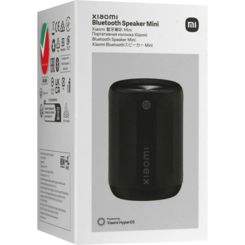 Колонка порт. Xiaomi Mini черный 6W 2.0 BT 10м 2000mAh (QBH4274GL) Колонка порт. Xiaomi Mini черный 6W 2.0 BT 10м 2000mAh (QBH4274GL)