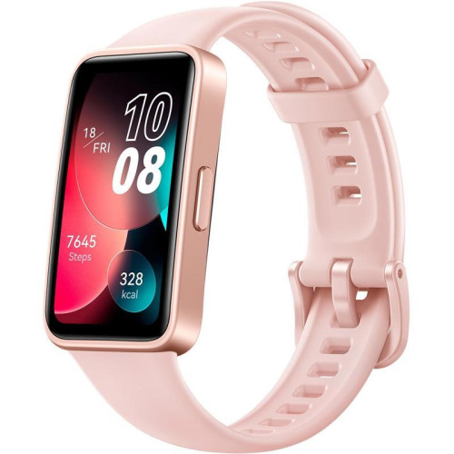 Фитнес-трекер Huawei Band 8 ASK-B19 AMOLED корп.:розовый рем.:розовый (55020ANL)