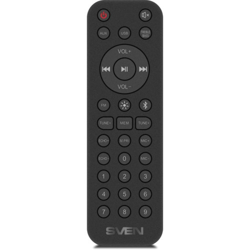 Колонка порт. Sven PS-1000 черный 160W 1.0 BT/3.5Jack 8000mAh (SV-022686)