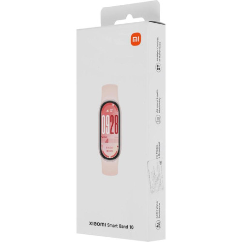 Фитнес-трекер Xiaomi Smart Band 10 TFT корп.:розовое золото рем.:розовый (BHR9999GL)