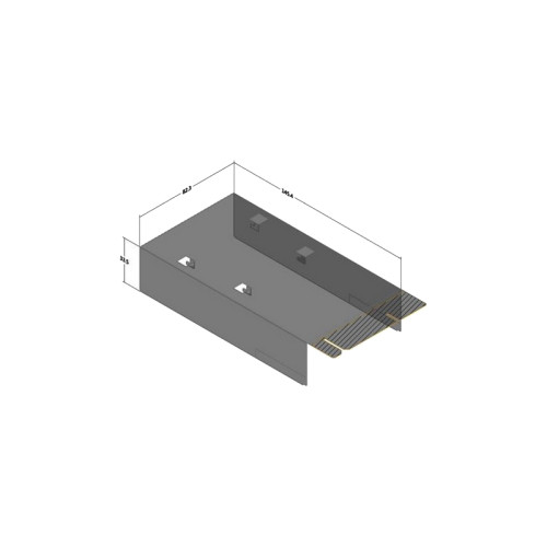 Воздуховод/ SC113/SC116/SC815/SC515, DP X11DDW Mylar air shroud