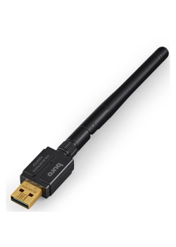 Адаптер USB Buro BU-BT532 BT5.3+EDR class 1 100м черный [BU-BT532]