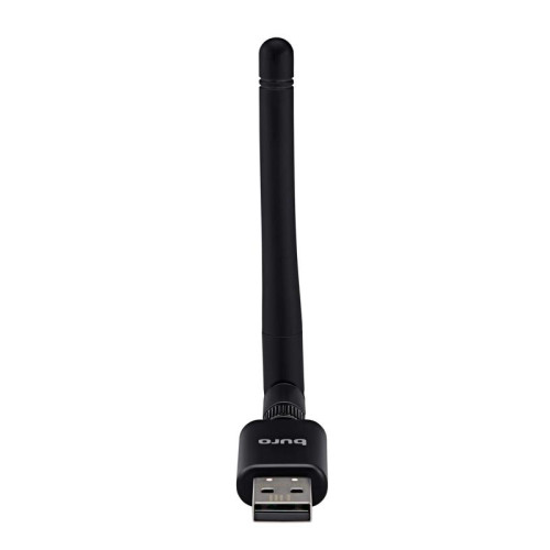 Адаптер USB Buro BU-BT40C BT4.0+EDR class 1 100м черный