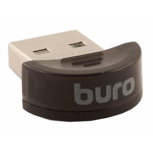 Адаптер USB Buro BU-BT40B BT4.0+EDR class 1.5 20м черный [BT40B]