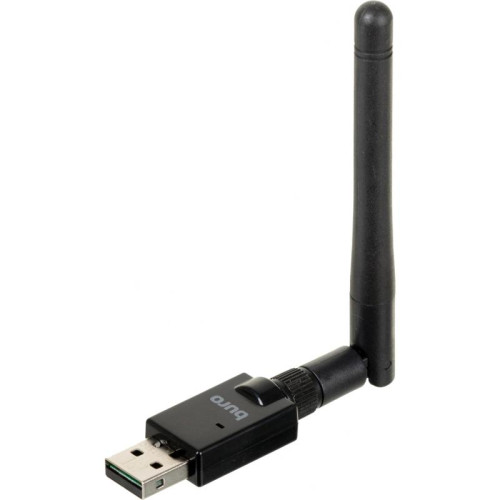 Адаптер USB Buro BU-BT50C BT5.0+EDR class 1 100м черный [BT50C]
