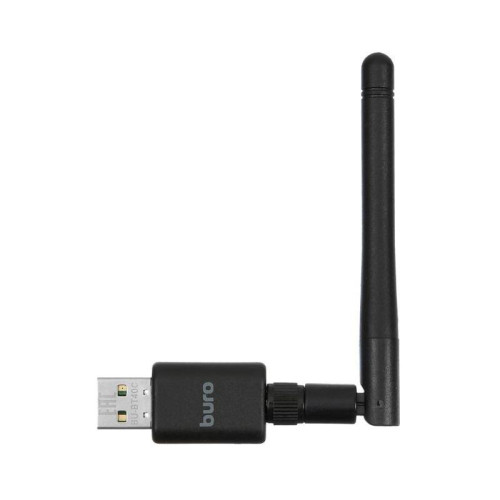 Адаптер USB Buro BU-BT40C BT4.0+EDR class 1 100м черный