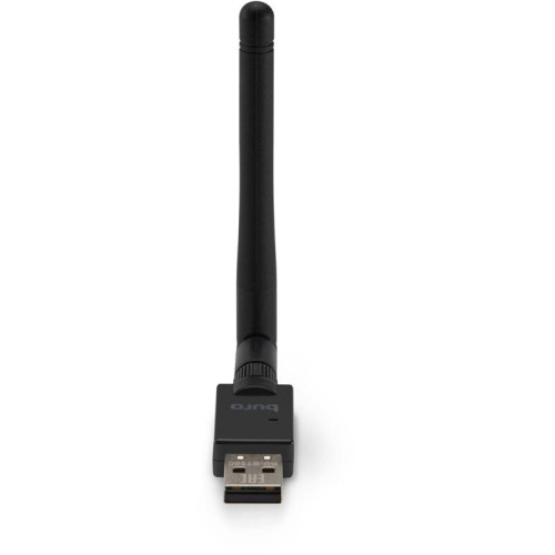 Адаптер USB Buro BU-BT50C BT5.0+EDR class 1 100м черный [BT50C]