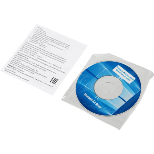 Адаптер USB Buro BU-BT50C BT5.0+EDR class 1 100м черный [BT50C]