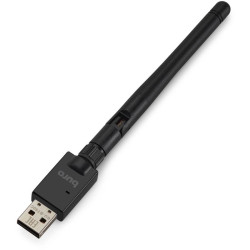 Адаптер USB Buro BU-BT50C BT5.0+EDR class 1 100м черный [BT50C]