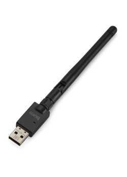 Адаптер USB Buro BU-BT50C BT5.0+EDR class 1 100м черный [BT50C]