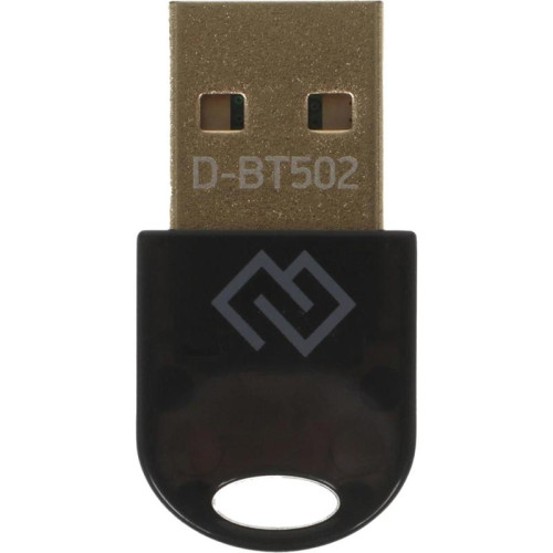 Адаптер USB Digma D-BT502 BT5.0+EDR class 1.5 20м черный [D-BT502]