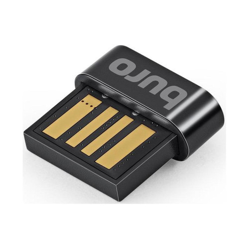Адаптер USB Buro BU-BT531-nano BT5.3+EDR class 1.5 20м черный [BU-BT531-NANO]