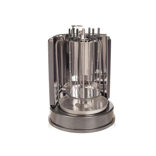 Шашлычница электрическая Kitfort КТ-1404 1400Вт серебристый