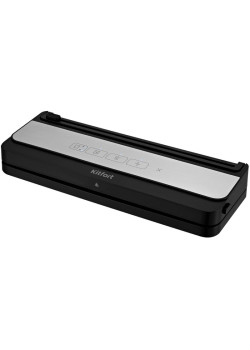 Вакуумный упаковщик Kitfort КТ-1533 110Вт 0.65Бар шир.пак.:29см черный/серебристый
