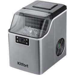 Ледогенератор Kitfort КТ-1826 150Вт 3200мл. нержавеющая сталь/черный