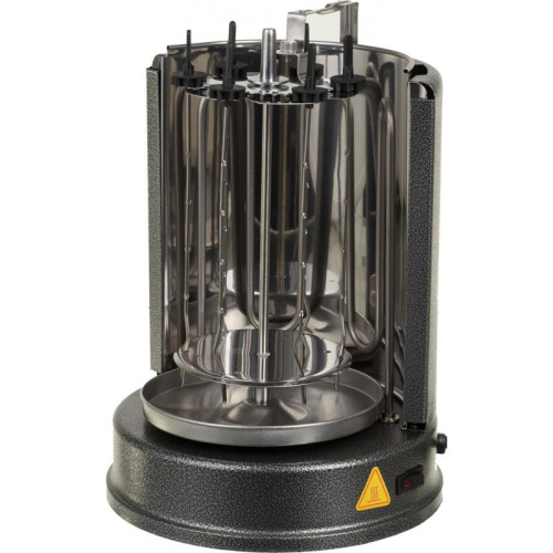 Шашлычница электрическая Kitfort КТ-1404 1400Вт серебристый