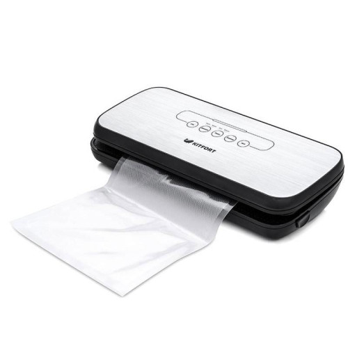 Вакуумный упаковщик Kitfort КТ-1502-2 110Вт черный/серый