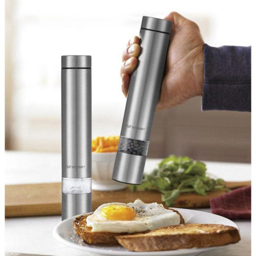 Перечница электрическая Kitfort KT-2028 серебристый