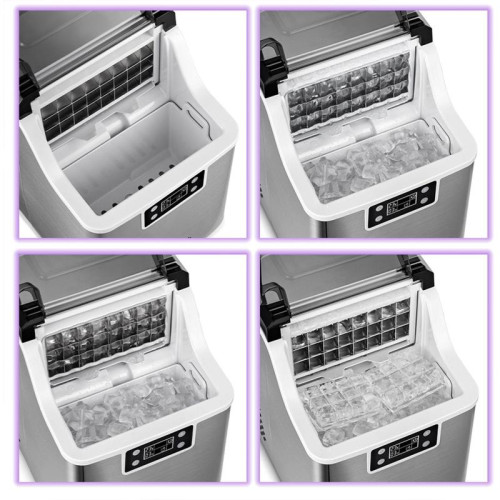 Ледогенератор Kitfort КТ-1826 150Вт 3200мл. нержавеющая сталь/черный