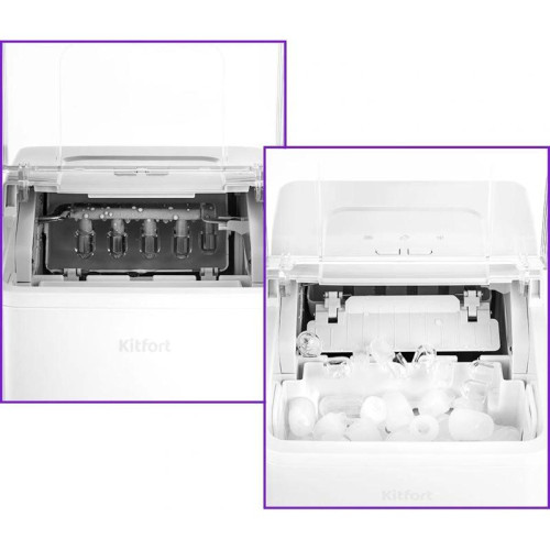 Ледогенератор Kitfort КТ-1816 120Вт 1500мл. белый