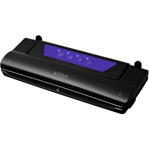 Вакуумный упаковщик Kitfort КТ-1528-1 110Вт черный/фиолетовый